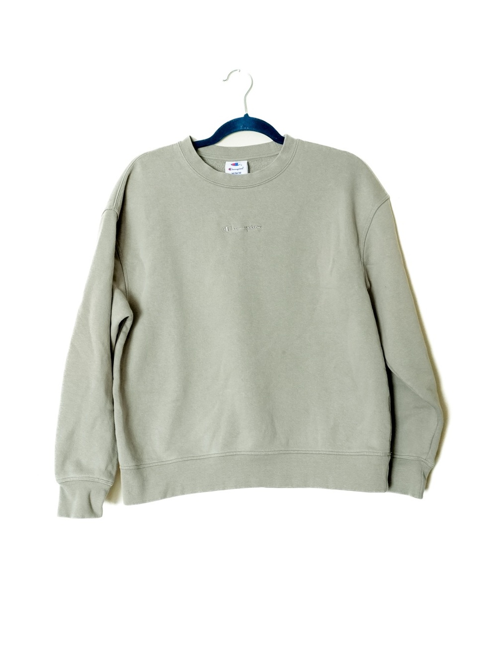 Champion Sage Green Crewneck Pullover Sweater